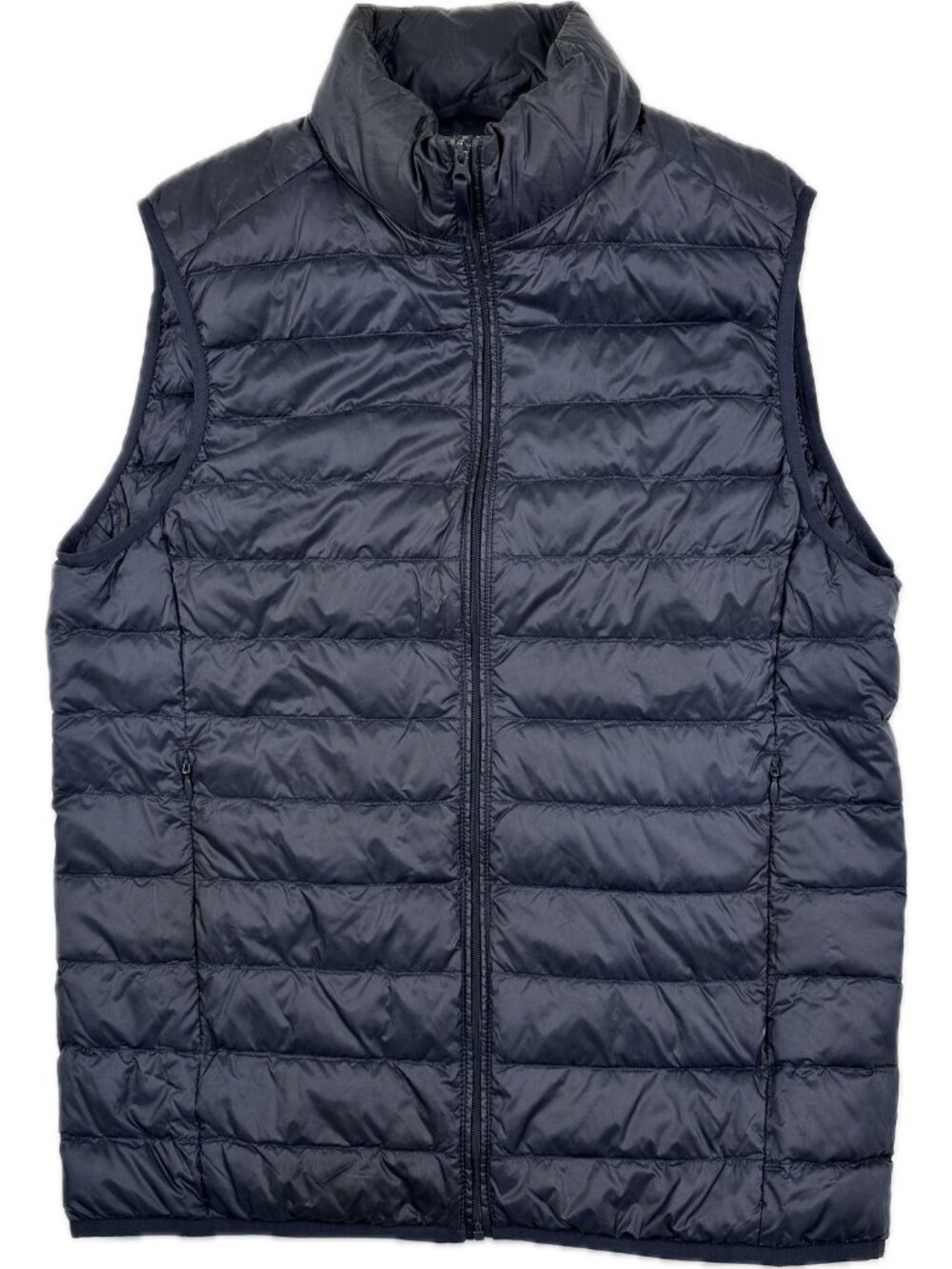 Uniqlo Ultra Light Down Puffer Vest Mens Size XS Navy Blue